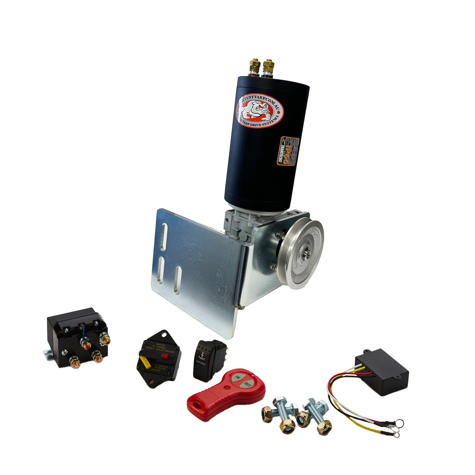 Super Heavy Duty Truck Tarp Motor Kit
